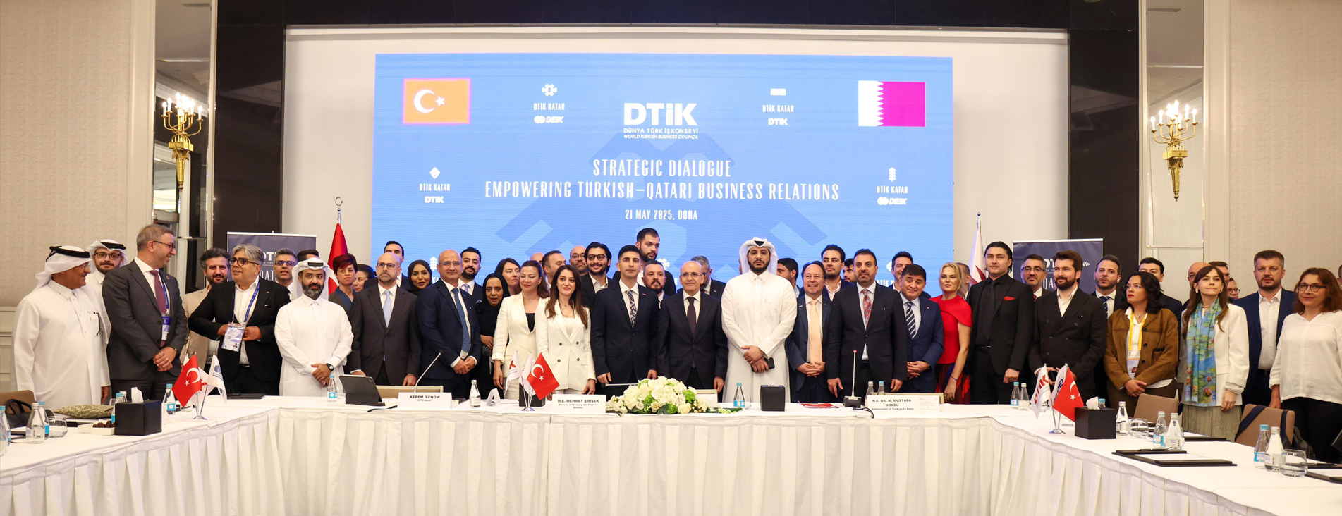STRATEJİK DİYALOG - TÜRK-KATAR İŞ BİRLİKLERİNİN GÜÇLENDİRİLMESİ (21 MAYIS 2025, DOHA)